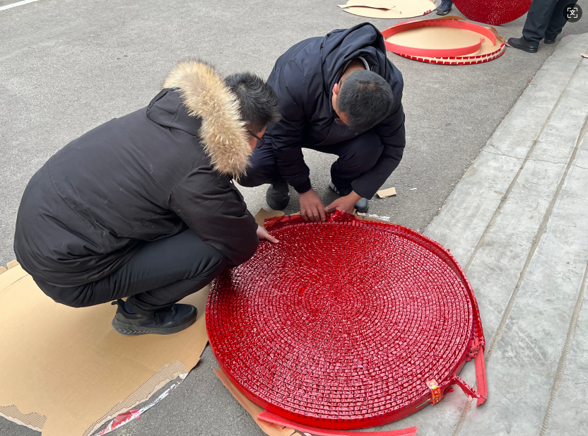我们开工了！  正月初九  开工大吉